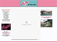 Tablet Screenshot of papasonthelake.com